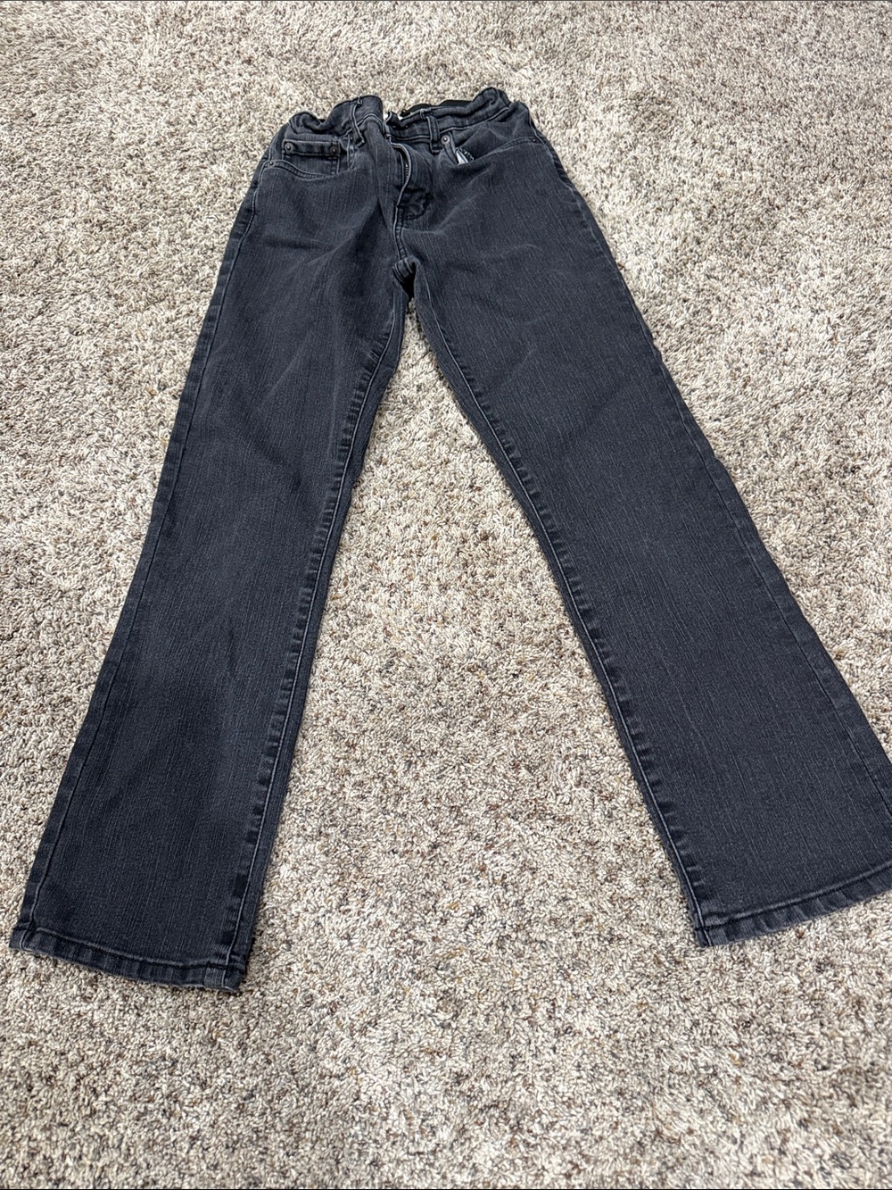 Levi's Kids Dark Gray Straight Leg Jeans